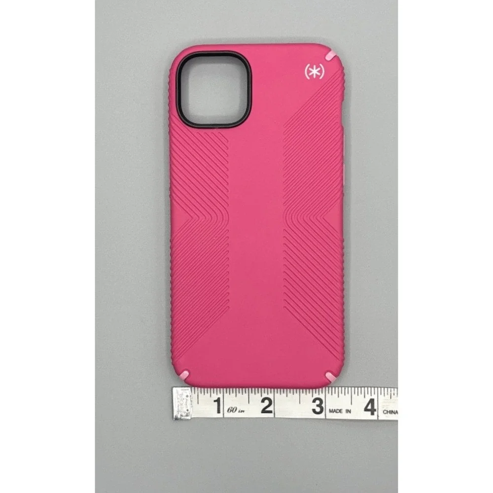 Speck Presidio2 Grip iPhone 13 Pro Max Case Pink Protective No-Slip Cover
